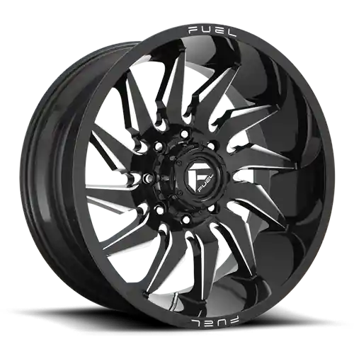 Aluminum Wheels 20X9 Saber D744 5 On 127 Gloss Black Milled 71.5 Bore 1 Offset Fuel Off Road Wheels Bargain