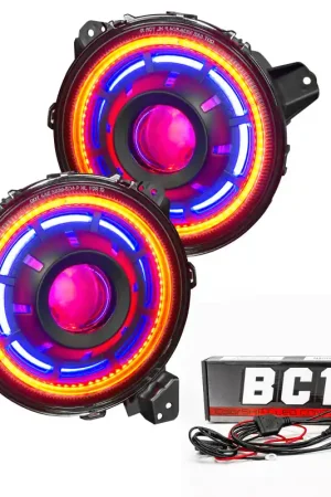 New Arrival Oracle Oculus Bi-LED Projector Headlights for Jeep JL/Gladiator JT - w/ BC1 Controller