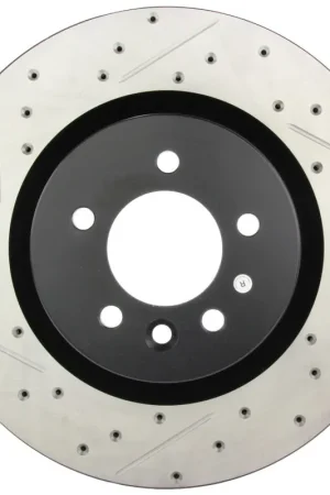 Bargain StopTech Slotted & Drilled Sport Brake Rotor
