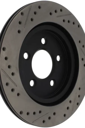 Markdown StopTech 05-10 Ford Mustang Slotted & Drilled Right Rear Rotor