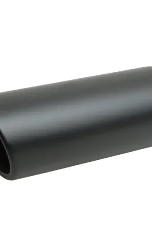 Gibson Rolled Edge Angle-Cut Tip - 4in OD/3.5in Inlet/12in Length - Black Ceramic Express Delivery