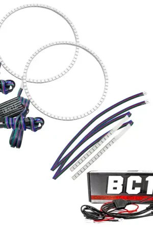 Handmade Oracle 21-22 Ford Bronco Headlight Halo Kit w/DRL Bar - Base Headlights -w/BC1 Controller