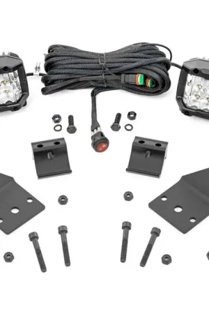 Last Chance LED Light Kit | Front Mount | 3" Chrome Pair | Wide Angle | Polaris XPEDITION ADV 5