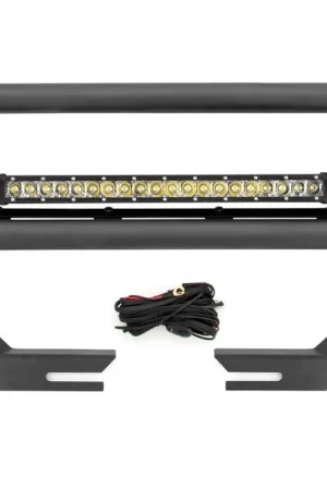 Don’t Miss Out Nudge Bar 20 Inch Chrome Series Single Row LED 21-Up Ford Bronco 4WD Rough Country