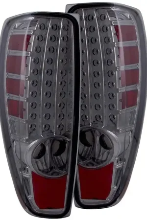 Exclusive ANZO 2004-2012 Chevrolet Colorado LED Taillights Smoke