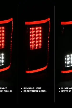 Time-Limited ANZO 2015-2017 Ford F-150 LED Taillights Black