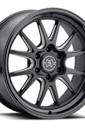 Clearance Method Raised MR802 20x9 / 6x135 BP / 0mm Offset / 87mm Bore - Double Black Milled Wheel