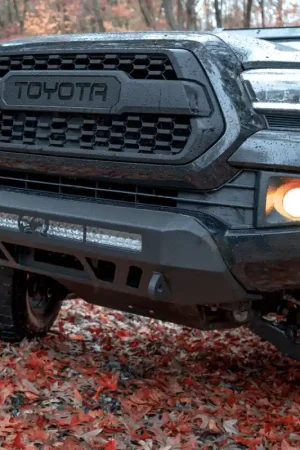 Price Cut Cali Raised 2016-2023 Toyota Tacoma Stealth Bumper - No Bull Bar/32In Led Bar Spot W/ Small Switch