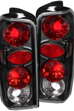 Direct From Manufacturer ANZO 1997-2001 Jeep Cherokee Taillights Black
