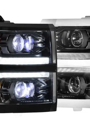 Direct From Factory Morimoto XB LED Projector Headlights: Chevrolet Silverado 1500 2014-2015
