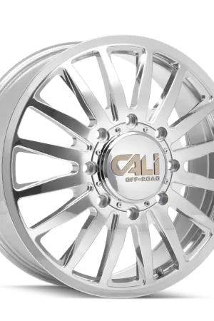 Markdown Dually Wheels Summit Dually 9110D PO 22x8.25 Milled Spokes Polished 8 On 200 Bolt Pattern 115 Offset Cali Offroad Wheels