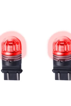 Putco LumaCore 1156 Red - Pair Direct From Manufacturer