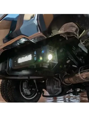 Direct From Factory BMC Lights Hitch Bar Lighting Kit Rigid Midnight 6" 17-24 Ford 6.7L Powerstroke