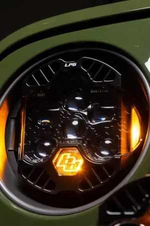 Baja Designs 18-25 Jeep Wrangler JL/20-25 Gladiator JT (w/Halogen) DOT LP6 LED Headlight Kit - Amber Limited Time