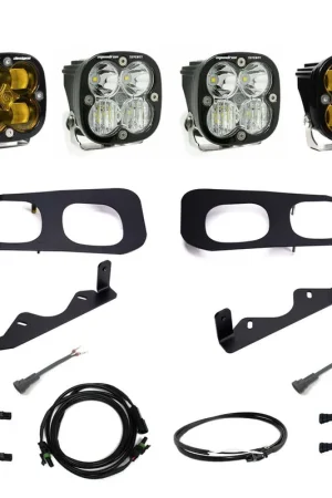 Squadron SAE/Sport Fog Pocket Kit 2023-On Ford F-250/350 Super Duty SAE Fog Baja Amber Upfitter Wiring Editor’s Pick