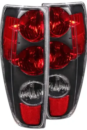 ANZO 2004-2012 Chevrolet Colorado Taillights Black Limited Time