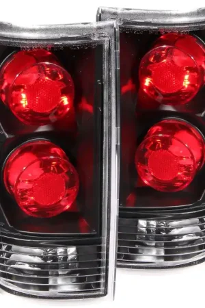 Affordable ANZO 1995-2005 Chevrolet Blazer Taillights Black