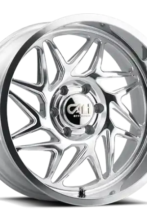New Arrival Cast Aluminum Wheels Gemini 9112 PO 20x12 Milled Spokes Polished 6 On 135 Bolt Pattern -51 Offset Cali Offroad Wheels