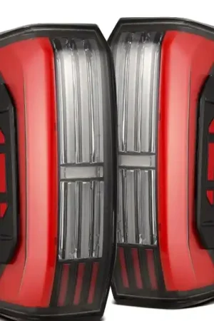 AlphaRex 22-24 Toyota Tundra NOVA-Series Prismatic LED Tail Lights - Black/Red Must Have
