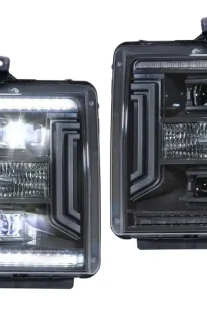 FORD SUPER DUTY F250/F350 (2008-2010): Morimoto XB HYBRID LED HEADLIGHTS Fast Shipping