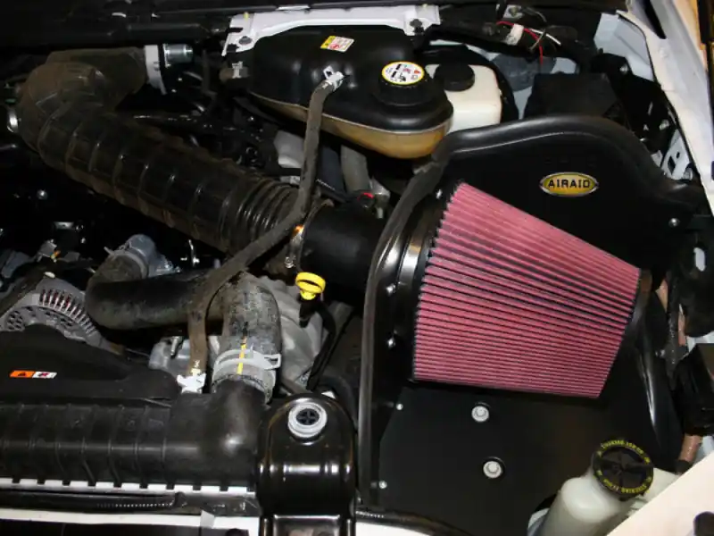Airaid 05-07 Ford F-250/350 6.8L V-10 CAD Intake System w/o Tube (Oiled / Red Media) Direct From Factory