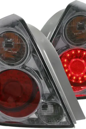 ANZO 2002-2006 Nissan Altima LED Taillights Smoke Price Drop