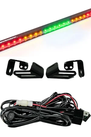 RTL 30 inch Rear Tail Light Kit 18 Wildcat XX Green No Turn Signal Baja Designs Budget