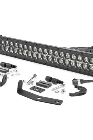 Mega Sale Nissan 20 Inch LED Bumper Kit Black Series w/White DRL 16-20 Titan XD Rough Country