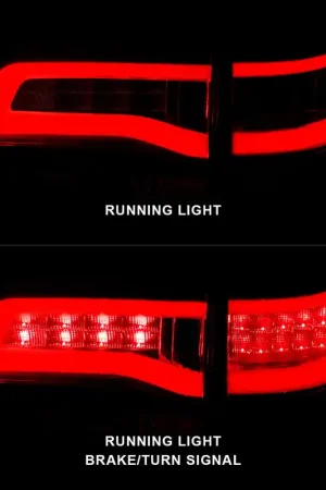 ANZO 2014-2016 Jeep Grand Cherokee LED Taillights Red/Clear Instant Buy