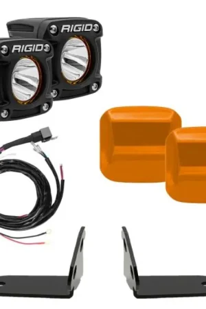 Last Chance Rigid Industries 2017+ Polaris Pro R/Turbo R Revolve A-Pillar Light Kit