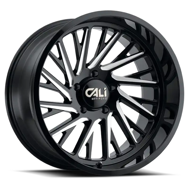 Money Back Guarantee Cast Aluminum Wheels Purge 9114 GB 20x10 Milled Gloss Black 6 On 135 Bolt Pattern -25 Offset Cali Offroad Wheels