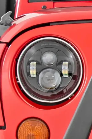 Bulk Order Jeep 7 Inch LED Projection Headlights Wrangler TJ, JK Rough Country