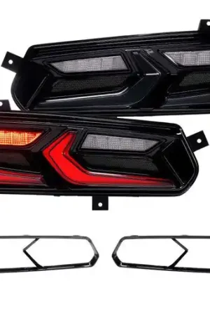 Limited Offer Morimoto XB LED Tail Lights: Chevrolet Corvette C7 2014-2019 C8 Style