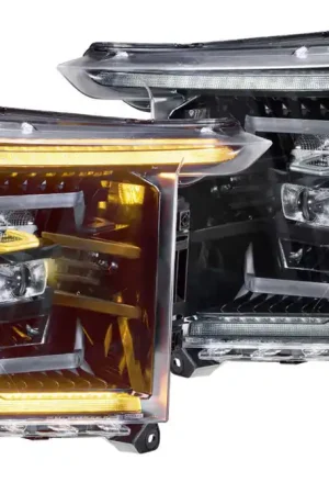 Original FORD F150 (2021-2023): MORIMOTO XB LED HEADLIGHTS AMBER DRL