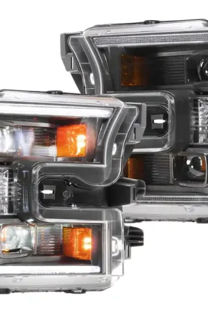 Morimoto XB Hybrid LED Projector Headlights: Ford F150 2015-2017 Certified