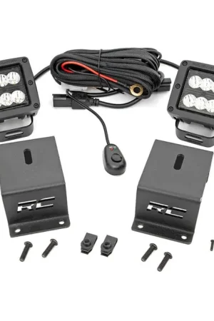 Free Returns Subaru Led Fog Light Kit Spot Beam For 14-18 Forester Rough Country