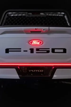 Brand New Putco 2024+ Ford F150 w/Factory LED Tail Light & OBS 60in Freedom Blade Tailgate Light Bar