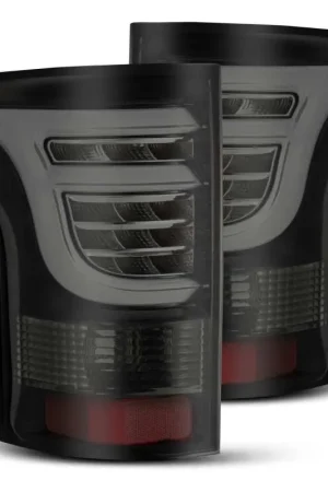 AlphaRex 15-17 Ford F-150 (Excl Models w/Blind Spot Sensor) PRO-Series LED Tail Lights Jet Black Instant Buy