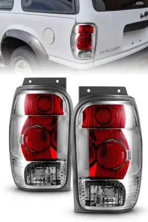 Deal ANZO 1998-2001 Ford Explorer Taillights Chrome