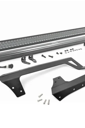 Money Back Guarantee LED Light Kit | Windshield | 50" Spectrum Dual Row | Jeep Wrangler JK/Wrangler Unlimited (07-18)