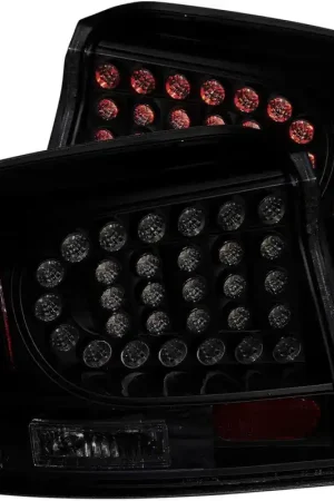 ANZO 2006-2008 Dodge Charger LED Taillights Dark Smoke Direct From Factory