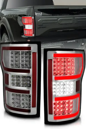 Brand New ANZO 18-19 Ford F-150 LED Taillights Chrome