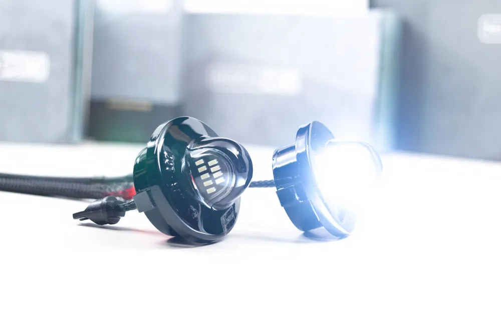 Last Chance Morimoto XB LED License Plate Modules: Ford F150/F250/F350 1999-2016