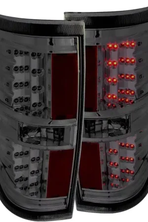 ANZO 2009-2014 Ford F-150 LED Taillights Smoke Save Now