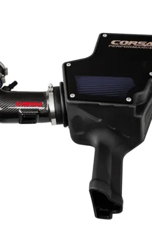 Grab Now Corsa 2018-2023 Ford Mustang GT 5.0L V8 Carbon Fiber Air Intake w/ Oiled Air Filter