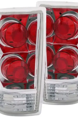 ANZO 1995-2005 Chevrolet Blazer Taillights Chrome Last Chance