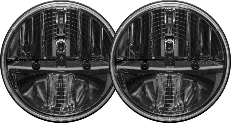 Markdown Rigid Industries 7in Round Headlights w/ Heated Lens Non JK - Set of 2