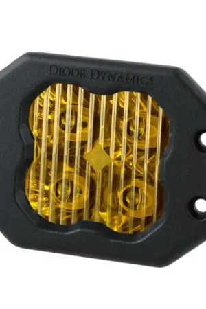 Diode Dynamics SS3 Sport ABL - Yellow Driving Flush (Single) Last Chance