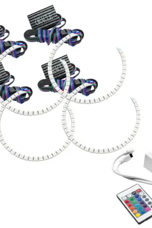 Limited Offer Oracle Cadillac Escalade 02-06 Halo Kit - ColorSHIFT w/ Simple Controller