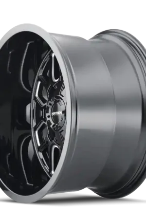 Fan Favorite Mayhem 8107 Cogent 20x9 / 6x135 BP / 13mm Offset / 106mm Hub Black w/ Milled Spokes Wheel